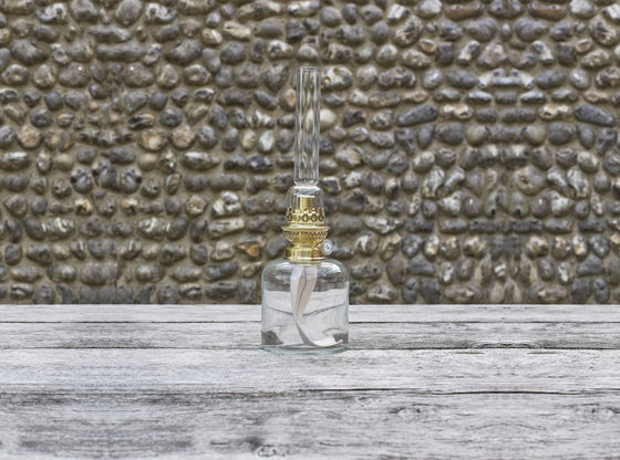 Large Glass Paraffin Lamps