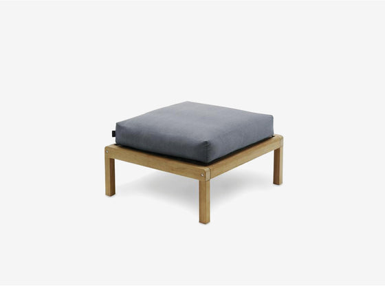 Teak Lounge Ottoman