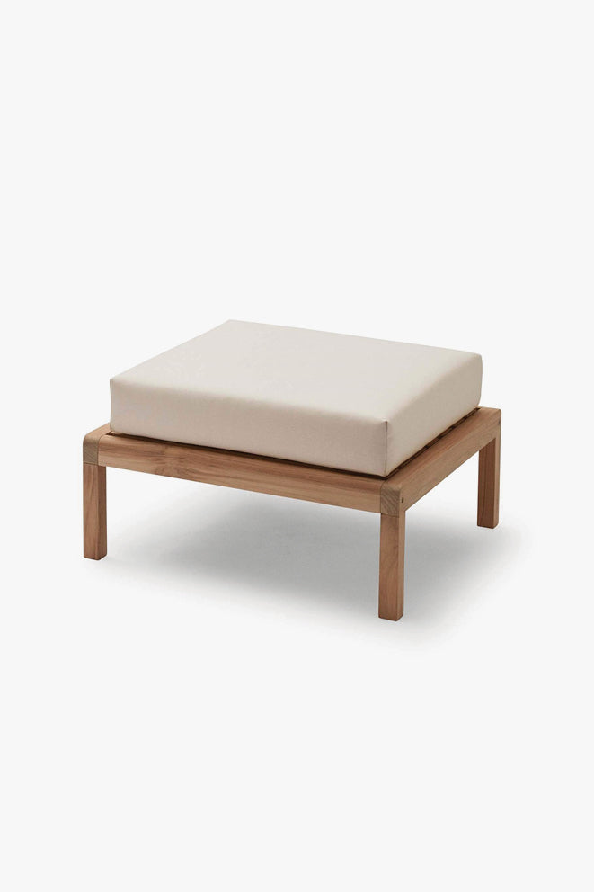 Teak Lounge Ottoman