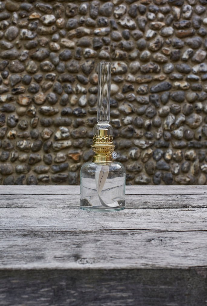 Large Glass Paraffin Lamps